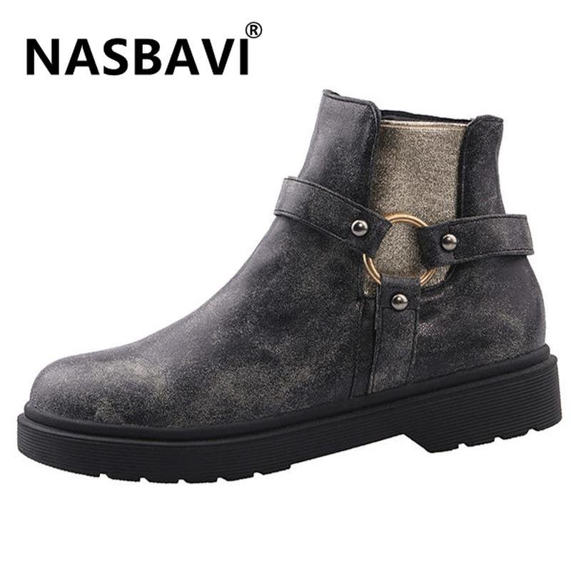 2020 New Europe and America Female Winter snow Boots Flat low heel Fashion Ankle Boots Women's Shoes Metal buckle Winter boot, Black
2020 New Europe and America Female Winter snow Boots Flat low heel Fashion Ankle Boots Women's Shoes Metal buckle Winter boot, Black