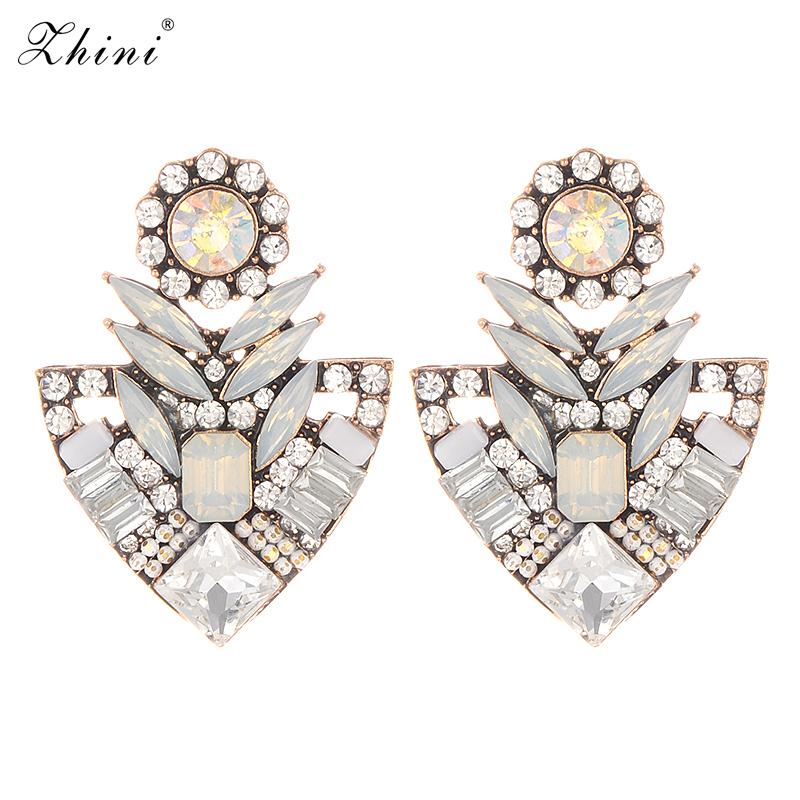 ZHINI Vintage Crystal Drop Dangle Earrings For Women Trendy Wedding Party Bohemian Design Vintage Jewelry Hot Sale Drop Earrings
ZHINI Vintage Crystal Drop Dangle Earrings For Women Trendy Wedding Party Bohemian Design Vintage Jewelry Hot Sale Drop Earrings