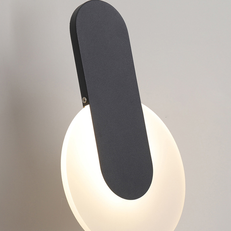 Modern Art Long Cable Bedside Hanging Lamp Acrylic Sconces Bar Office Bedroom Pendant Lights Warm white Light