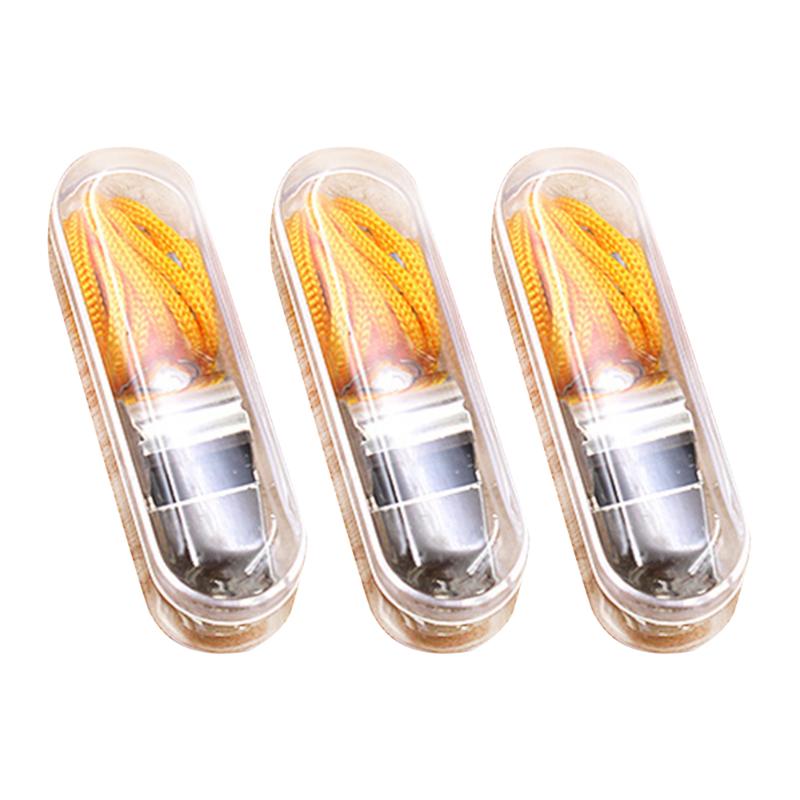3pcs Stainless Steel Whistle for Training Emergency Survival Referee Lanyard Referee Sport Rugby Party Soccer Football Use
3pcs Stainless Steel Whistle for Training Emergency Survival Referee Lanyard Referee Sport Rugby Party Soccer Football Use