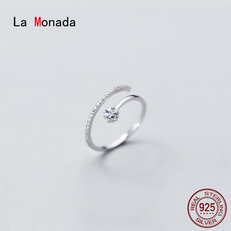 La Monada 50mm-55mm Women Ring 925 Sterling Silver Star Beautiful Rings For Women 925 Silver Fine Jewerly Rings Woman Open
La Monada 50mm-55mm Women Ring 925 Sterling Silver Star Beautiful Rings For Women 925 Silver Fine Jewerly Rings Woman Open