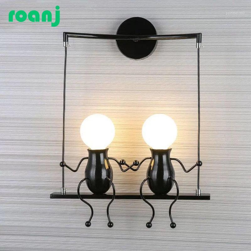 Modern fashion creative wall lamp LED wall lamp bedside Nordic doll iron dwarf children's room hanging decorative1
Modern fashion creative wall lamp LED wall lamp bedside Nordic doll iron dwarf children's room hanging decorative1