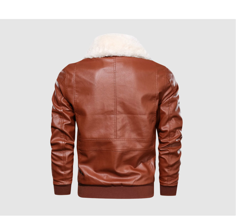 New Mens Leather Jackets Winter Autumn Casual Motorcycle PU Jacket Leather Warm Coats Fashion Slim Outwear Male 201116