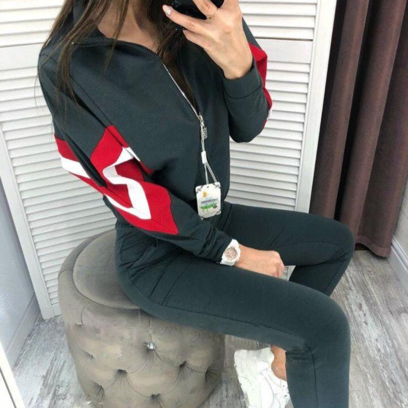 2020 Casual Tracksuit Women 2 Piece Set Female Sweatshirt And Pants Sportwear Suit Zipper Clothes Suit Outfits, Army green
2020 Casual Tracksuit Women 2 Piece Set Female Sweatshirt And Pants Sportwear Suit Zipper Clothes Suit Outfits, Army green
