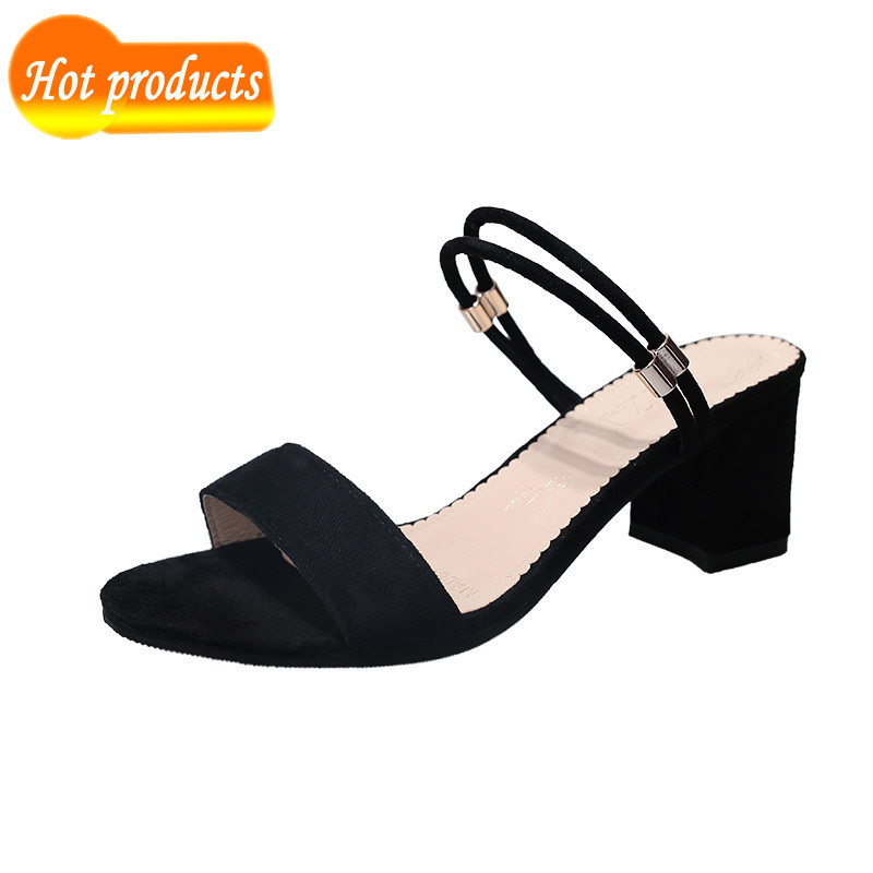 2021 The New Summer Leather Mode High Heeled Shoe Flip Solid Concise Flops with Strip No Tornozzle Shoes Women P59k, Black
2021 The New Summer Leather Mode High Heeled Shoe Flip Solid Concise Flops with Strip No Tornozzle Shoes Women P59k, Black
