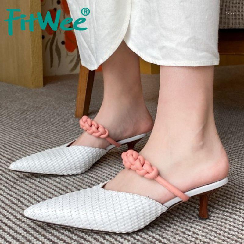 Fitwee New Arrival Women Sandals Shoes Fashion Pointed Toe Slippers High-Quality Genuine Leather Heels Shoes Women Size 33-401, Pink
Fitwee New Arrival Women Sandals Shoes Fashion Pointed Toe Slippers High-Quality Genuine Leather Heels Shoes Women Size 33-401, Pink
