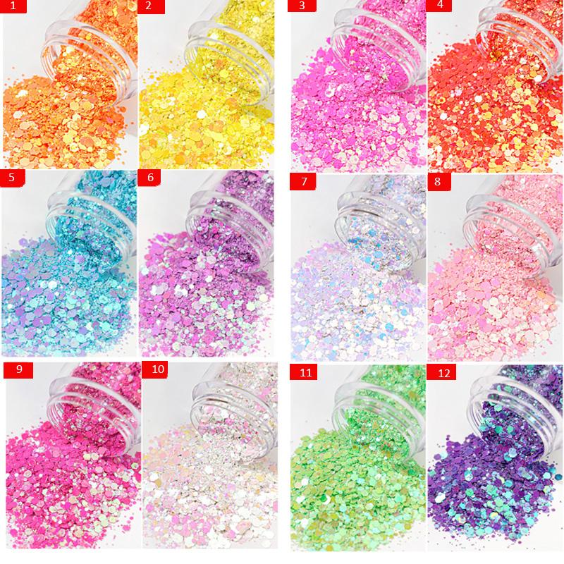 1Bottle 10ml Non-Toxic Mermaid Mixed Hexagon Holographic Glitter for Cosmetic Grade Face Eye Body Nails Skin Glitter FY23-B
1Bottle 10ml Non-Toxic Mermaid Mixed Hexagon Holographic Glitter for Cosmetic Grade Face Eye Body Nails Skin Glitter FY23-B