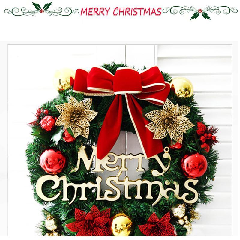 2020 New Christmas Decoration 30cm Christmas Wreath Simulation Wreath Door Hanger Window props Tree Accessories Home Decor1
2020 New Christmas Decoration 30cm Christmas Wreath Simulation Wreath Door Hanger Window props Tree Accessories Home Decor1