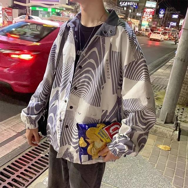 2019 Spring And Autumn Fashion Trends Japanese Double-faced Print Personality Men's Stand Collar Shirt Loose Jacket -2XL1, Green
2019 Spring And Autumn Fashion Trends Japanese Double-faced Print Personality Men's Stand Collar Shirt Loose Jacket -2XL1, Green