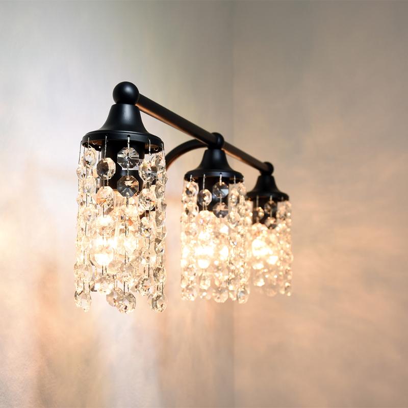 Aoiour Vintage 3 Light Crystal Wall Sconces with Clear Glass Bathroom Simple Luxury Decorative Wall Lamp Black Room Lighting
Aoiour Vintage 3 Light Crystal Wall Sconces with Clear Glass Bathroom Simple Luxury Decorative Wall Lamp Black Room Lighting