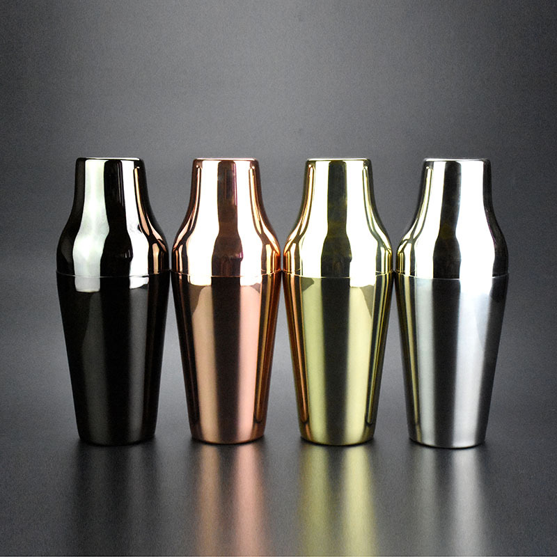 650ML Stainless Steel Cocktail Shaker Simple Bar Night Bartending Tool Is Durable And Easy To Clean