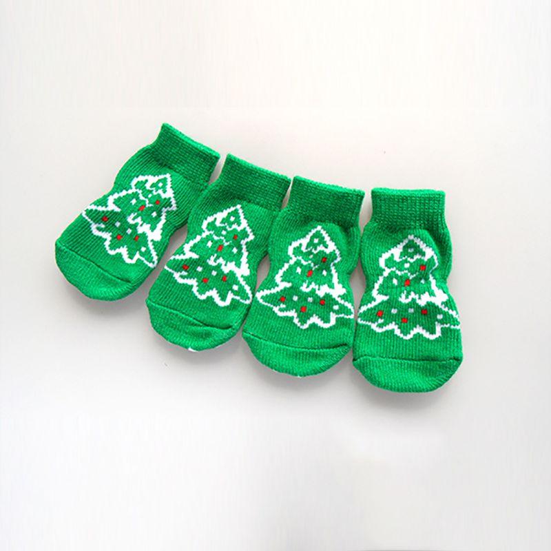 Pet Dog Socks Winter Christmas Tree Shape Cute Non-Skid Knitted Cotton For Small Medium Dogs Puppy Warm Walk
Pet Dog Socks Winter Christmas Tree Shape Cute Non-Skid Knitted Cotton For Small Medium Dogs Puppy Warm Walk