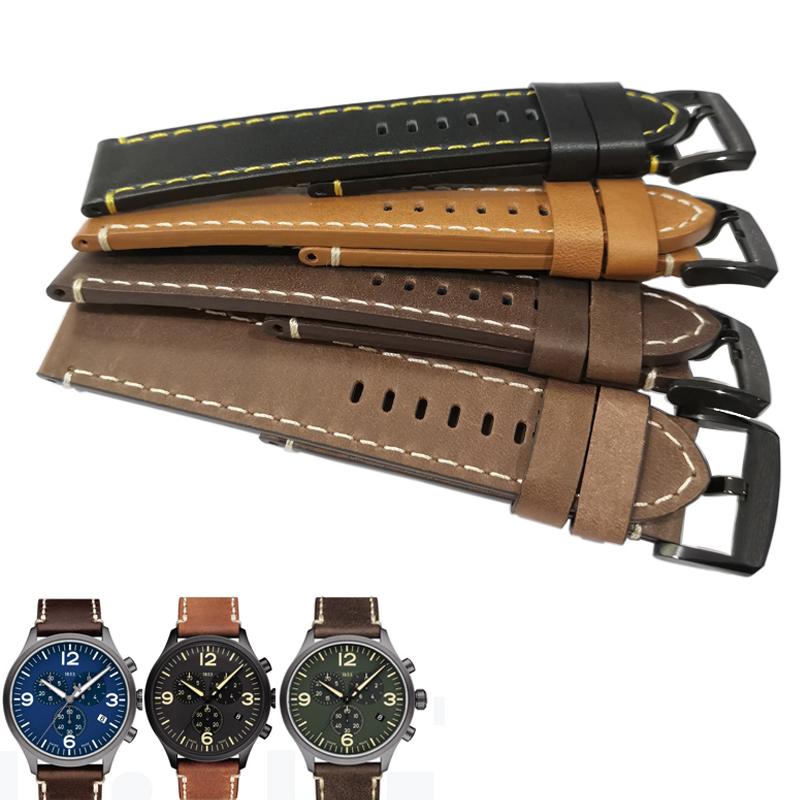 Watch Bands 22mm T116617A T106417A High Quality Genuine Leather Watchband Strap For T106 Man
Watch Bands 22mm T116617A T106417A High Quality Genuine Leather Watchband Strap For T106 Man