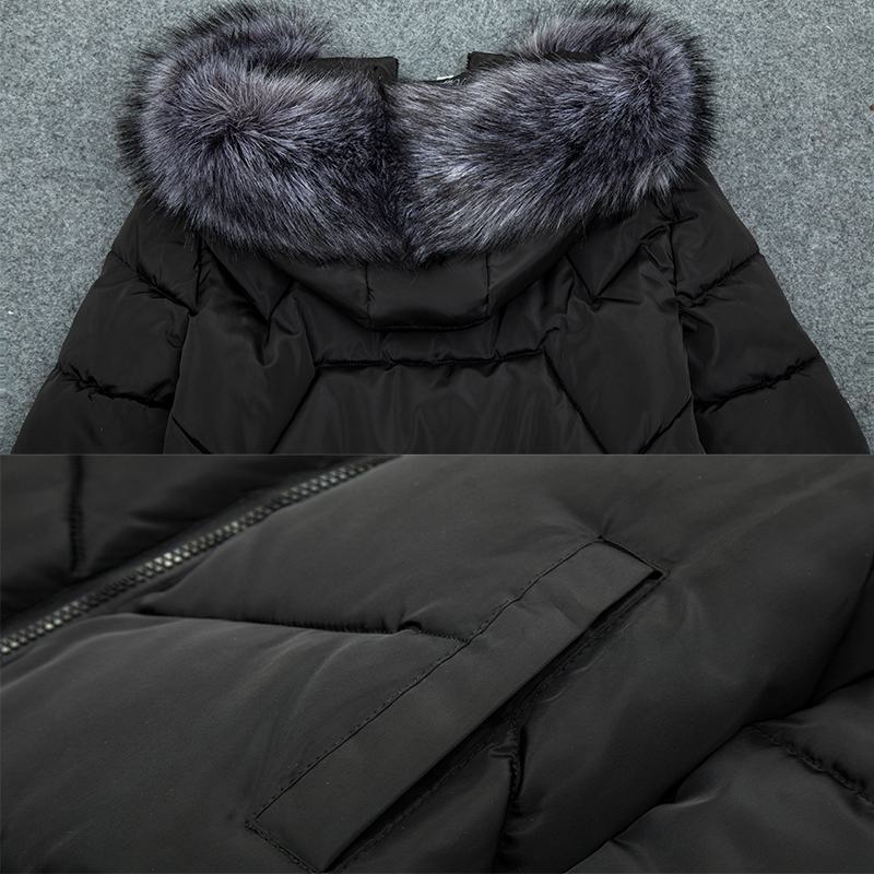 Promotion price!Big Fur 2020 New Fashion Winter Jacket Women Down Parkas Women Plus size 7XL Winter Coat Female Warm Outerwear T200814