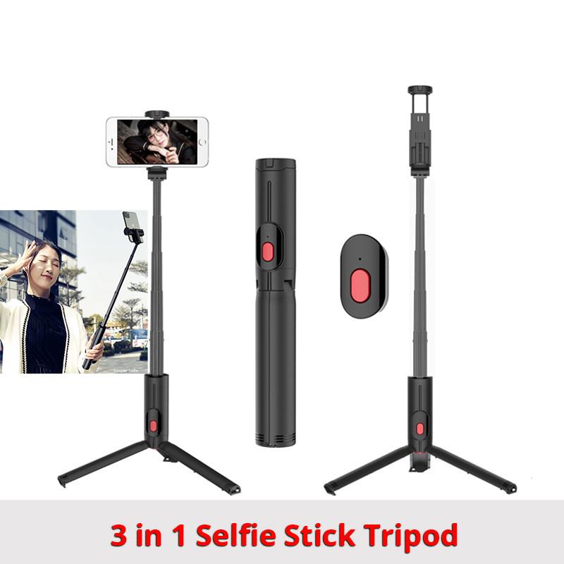 New Wireless Bluetooth Selfie Stick Tripod Foldable Tripod Monopods Universal for Smart Phones for Sports Action Camera
New Wireless Bluetooth Selfie Stick Tripod Foldable Tripod Monopods Universal for Smart Phones for Sports Action Camera