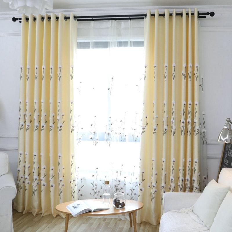 Modern Kapok Pattern Cotton 3D Embroidered Luxury Blackout Curtain For Living Room Bedroom Solid Color Window Pastoral Treatment, Matched tulle
Modern Kapok Pattern Cotton 3D Embroidered Luxury Blackout Curtain For Living Room Bedroom Solid Color Window Pastoral Treatment, Matched tulle