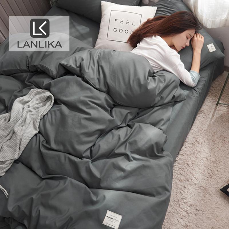 Lanlika Dark Gray Solid Color Bedding Set Flat Sheet Duvet Cover Bed Linen Bedspread Home Decor Adult Luxury Fitted Sheet Corner, 10
Lanlika Dark Gray Solid Color Bedding Set Flat Sheet Duvet Cover Bed Linen Bedspread Home Decor Adult Luxury Fitted Sheet Corner, 10