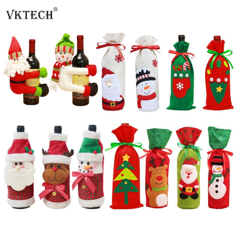 Noel 2020 Christmas Wine Bottle Cover Bag Santa Claus Christmas Decorations for Home Natal Kitchen Table Dinner Party Decor
Noel 2020 Christmas Wine Bottle Cover Bag Santa Claus Christmas Decorations for Home Natal Kitchen Table Dinner Party Decor