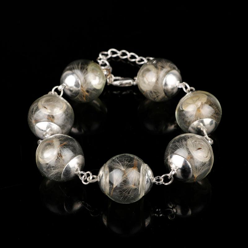 MQCHUN New Hope Wishing Gift Fashion Ball Dandelion Seeds Glass Ball Belief Charm Bracelet Bangle-25
MQCHUN New Hope Wishing Gift Fashion Ball Dandelion Seeds Glass Ball Belief Charm Bracelet Bangle-25