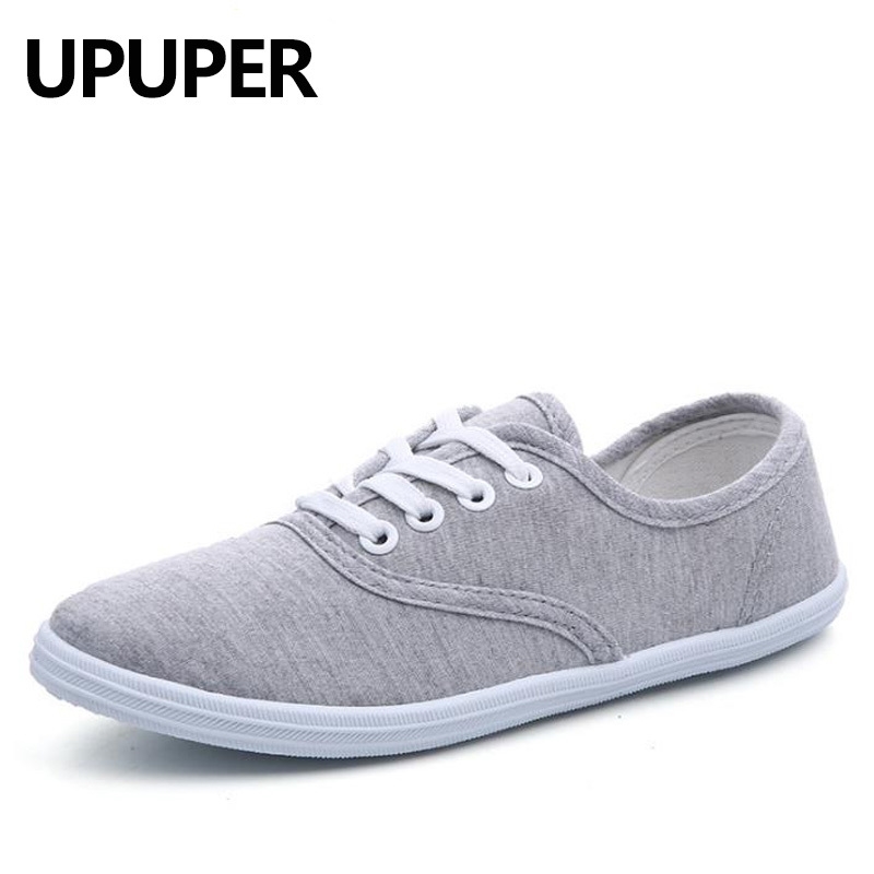 Women Canvas Lace Up Casual Vulcanize Woman Flats White Breathable Shoes Ladies Espadrilles Big Size 35-42 Y200801