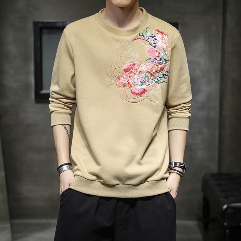 Japanese Streetwear Men'S Clothing 2020 New Arrived Black Casual O-Neck Hoodie Sweatshirt Embroidery Hip Hop Pullover FF2960
Japanese Streetwear Men'S Clothing 2020 New Arrived Black Casual O-Neck Hoodie Sweatshirt Embroidery Hip Hop Pullover FF2960