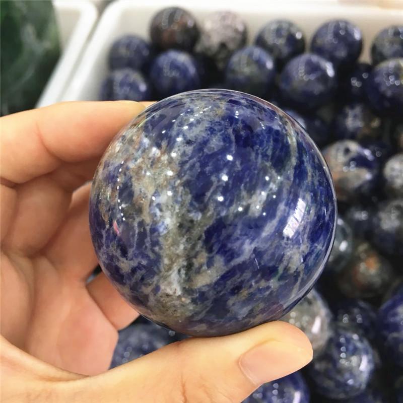 Natural Sodalite Sphere Quartz Crystal stones and minerals reiki Healing for home decoration
Natural Sodalite Sphere Quartz Crystal stones and minerals reiki Healing for home decoration