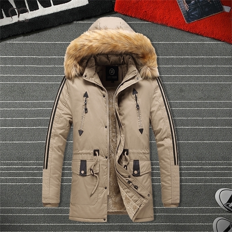 Hat Detachable Parka Men Fur Jackets Winter Warm Thick Pilot Coat Men' Hooded Overcoat Windproof Cotton Outwear Male Plus Size 201114, Hq206 khaki
Hat Detachable Parka Men Fur Jackets Winter Warm Thick Pilot Coat Men' Hooded Overcoat Windproof Cotton Outwear Male Plus Size 201114, Hq206 khaki