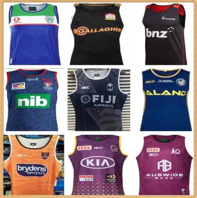 2020 2021 Cowboys Wests Tigers Brisbane Broncos Maroons rugby Jerseys New South Wales Blues State Fiji knight Eels vest jersey, Black;gray
2020 2021 Cowboys Wests Tigers Brisbane Broncos Maroons rugby Jerseys New South Wales Blues State Fiji knight Eels vest jersey, Black;gray