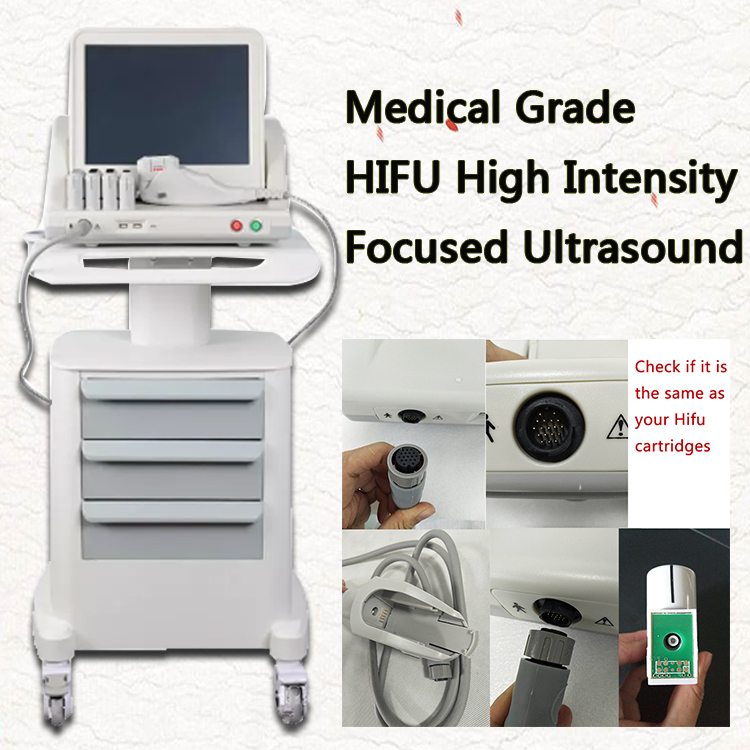 2020 Anti-aging hifu focused ultrasonic machine for face lifting body slimming wrinkle removal with 3 or 5 cartridges (exclude trolley) CE
2020 Anti-aging hifu focused ultrasonic machine for face lifting body slimming wrinkle removal with 3 or 5 cartridges (exclude trolley) CE