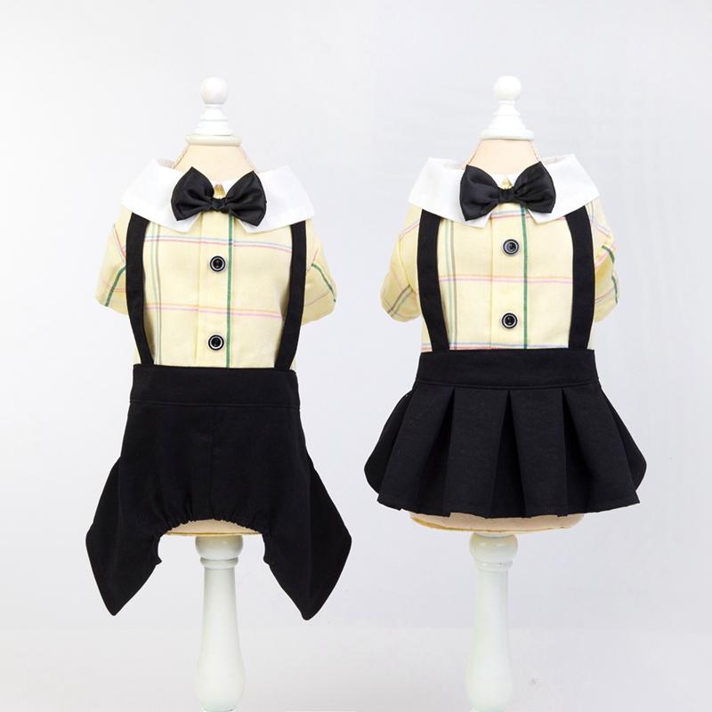 Dog Strap Dress Set Plaid Short Sleeve and Pants Cotton Material Soft Breathable Comfortable and Durable Pet Dog Clothes, Lb
Dog Strap Dress Set Plaid Short Sleeve and Pants Cotton Material Soft Breathable Comfortable and Durable Pet Dog Clothes, Lb