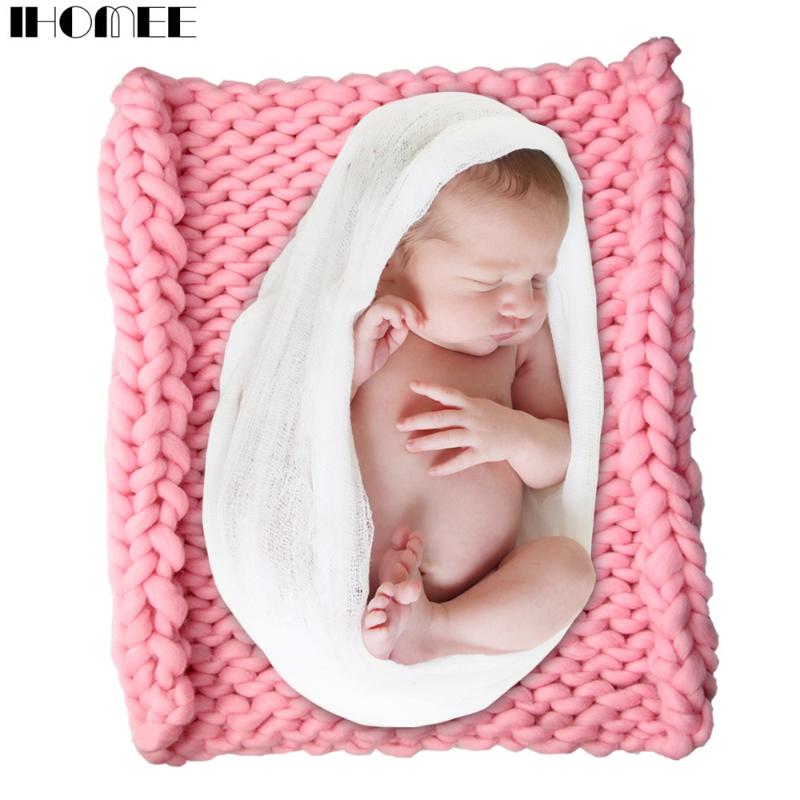Soft Woolen Yarn Newborn Photography Blanket Knitted 50*50CM Baby Photo Shoot Background Carpet Baby Shower Gift Drop Shipping
Soft Woolen Yarn Newborn Photography Blanket Knitted 50*50CM Baby Photo Shoot Background Carpet Baby Shower Gift Drop Shipping