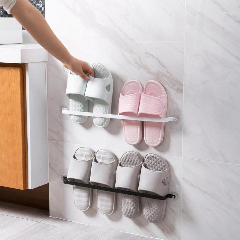 Iron Wall Mounted Shoe Rack Hanging Shoe Holder Hanger Towel Rack Hanger Bathroom Slippers Drain Storage Shelf Organizer1
Iron Wall Mounted Shoe Rack Hanging Shoe Holder Hanger Towel Rack Hanger Bathroom Slippers Drain Storage Shelf Organizer1