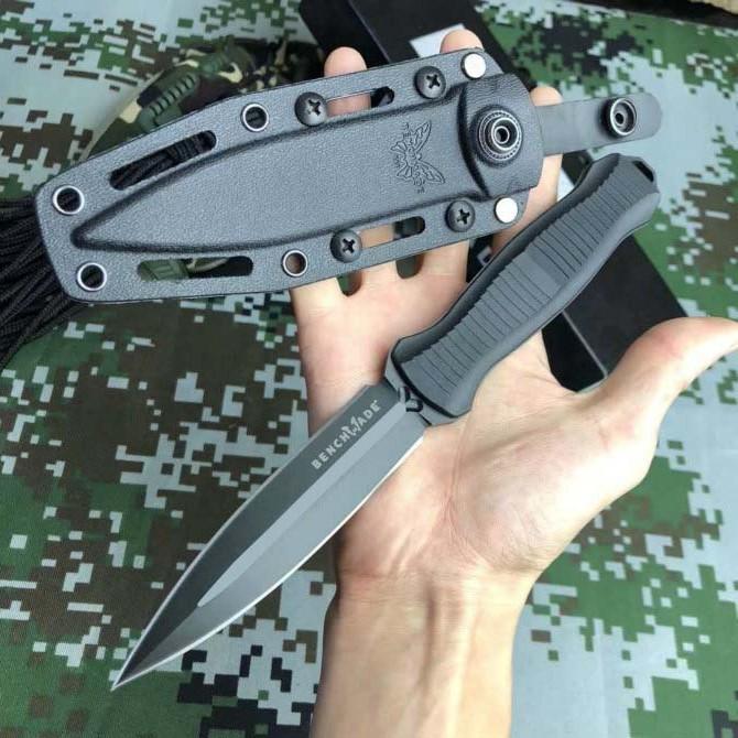 New Arrival BM 2 Color BENCHMADE Infidel 133 Double-edged Tactical Stright knife Fixed Blade knife Outdoor Camping BM133 140BK knife
New Arrival BM 2 Color BENCHMADE Infidel 133 Double-edged Tactical Stright knife Fixed Blade knife Outdoor Camping BM133 140BK knife