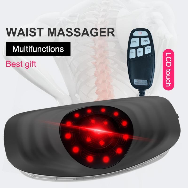Electric Lumbar Traction Machine Waist Massager Vibration Massage Support Lumbar Spine Relieve Waist fatigue1
Electric Lumbar Traction Machine Waist Massager Vibration Massage Support Lumbar Spine Relieve Waist fatigue1