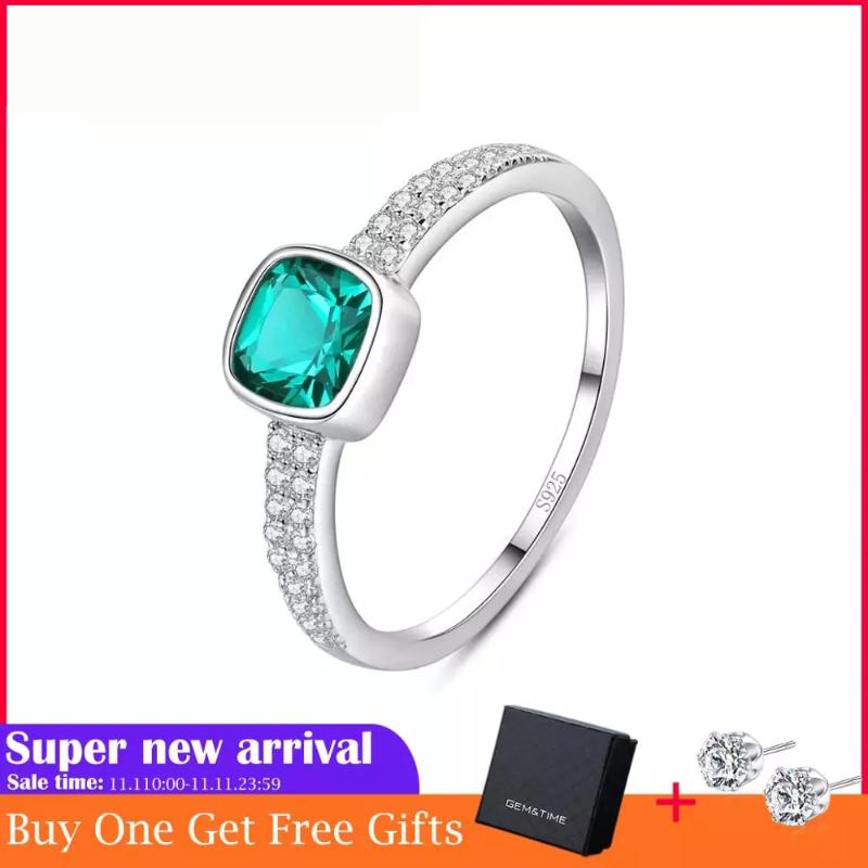 Gem&Time Vintage Emerald Gemstone Wedding Finger Rings For Women Female Statement Rings Fine Jewelry Christmas Gift
Gem&Time Vintage Emerald Gemstone Wedding Finger Rings For Women Female Statement Rings Fine Jewelry Christmas Gift