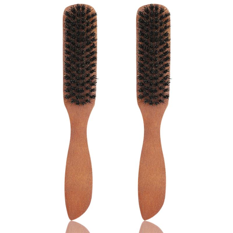 2Pcs Wooden Massage Combs Natural Wild Boar Bristles Anti-Static Wooden Handle Hair Brush Styling Tools
2Pcs Wooden Massage Combs Natural Wild Boar Bristles Anti-Static Wooden Handle Hair Brush Styling Tools