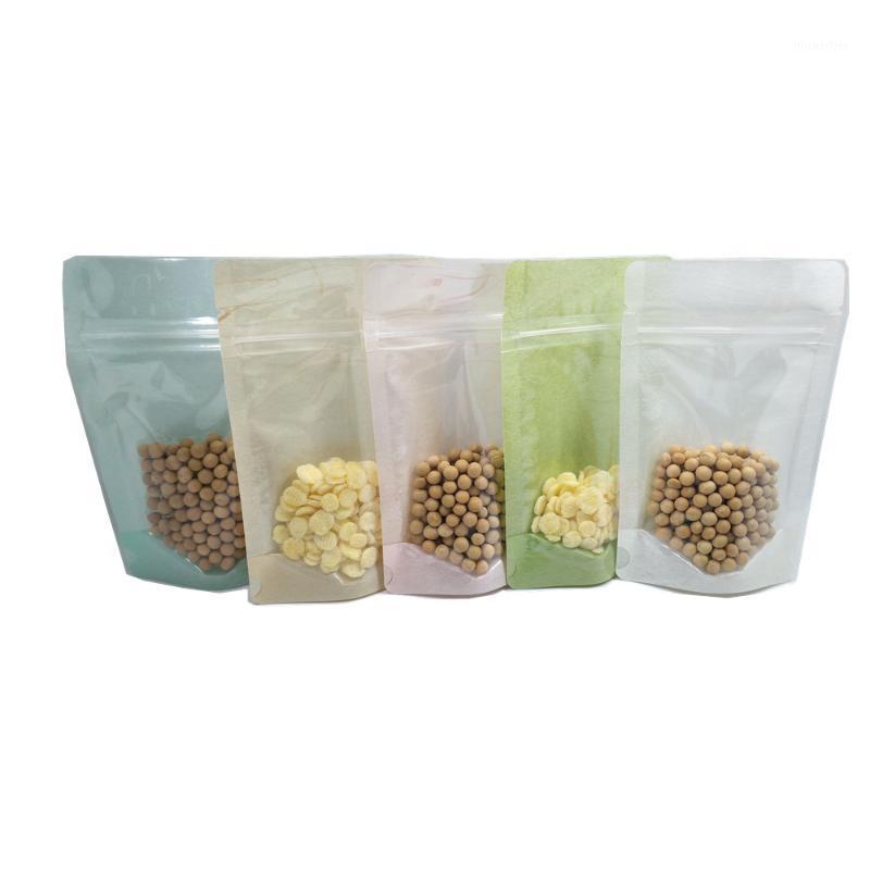 50Pcs/Lot 9x15cm Stand Up Bags Grade Paper Bags for Snack Coffee Storage Front Clear Plastic Bag Back 5 Colors1
50Pcs/Lot 9x15cm Stand Up Bags Grade Paper Bags for Snack Coffee Storage Front Clear Plastic Bag Back 5 Colors1