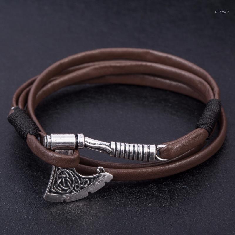Dawapara Slavic Perun Men Leather bangle Bracelets Hot Selling Axe Wrap Bracelet Leather Accessories men Jewelry1
Dawapara Slavic Perun Men Leather bangle Bracelets Hot Selling Axe Wrap Bracelet Leather Accessories men Jewelry1