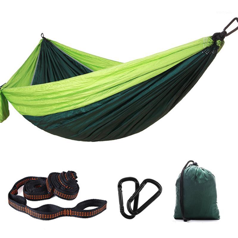 Parachute Hammock Hanging Bed Ultra-light Sleeping Bed Swing Outdoor Camping Travel 2 Persons With Carry Bag 2.7x1.4m1
Parachute Hammock Hanging Bed Ultra-light Sleeping Bed Swing Outdoor Camping Travel 2 Persons With Carry Bag 2.7x1.4m1