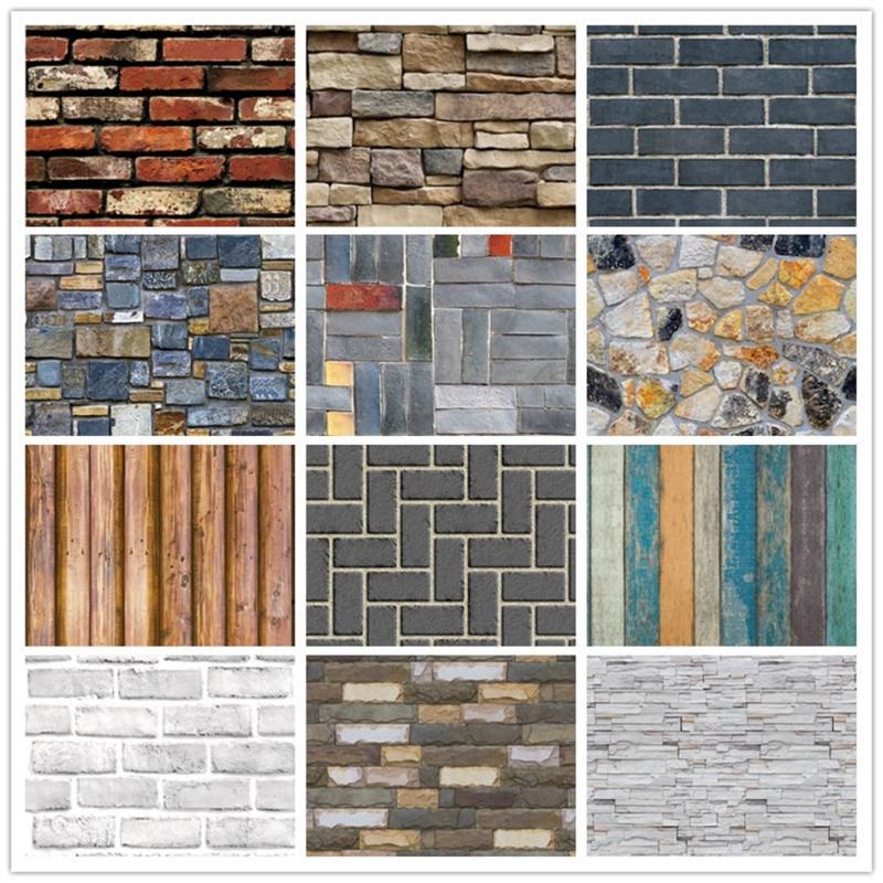 45x100cm Home Decor 3D PVC Wood Grain Brick Stone wallpaper Rustic Effect Self-adhesive Sticker Room DIY Background, 24
45x100cm Home Decor 3D PVC Wood Grain Brick Stone wallpaper Rustic Effect Self-adhesive Sticker Room DIY Background, 24