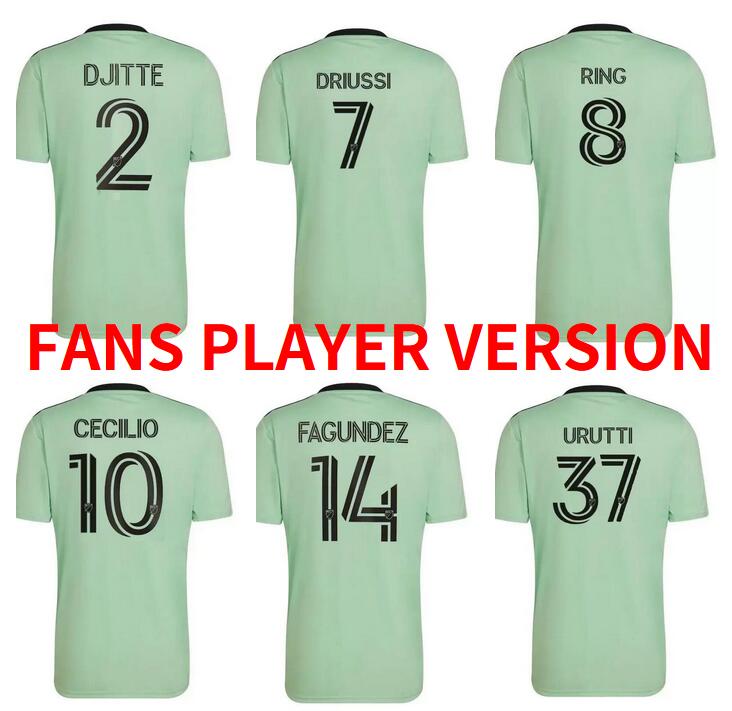 FANS PLAYER VERSION 22 23 Austin FC soccer jerseys 2022 2023 Inaugural MLS BOLD Home Black Green DARIO CONCA KLEBER XAVIER BAEZ Football shi, Black;yellow
FANS PLAYER VERSION 22 23 Austin FC soccer jerseys 2022 2023 Inaugural MLS BOLD Home Black Green DARIO CONCA KLEBER XAVIER BAEZ Football shi, Black;yellow