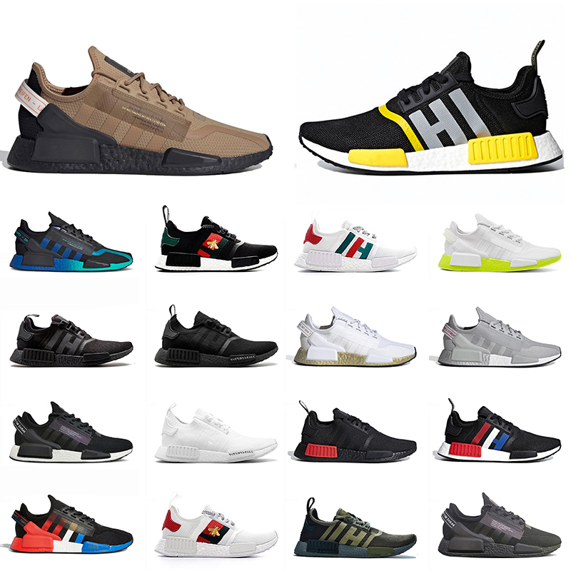 Wholesale 2021 New NMD R1 V2 Running Shoes Mens Womens Primeknit Sneakers Triple Black White Mexico City Thunder Aqua Outdoors Trainers, White;red
Wholesale 2021 New NMD R1 V2 Running Shoes Mens Womens Primeknit Sneakers Triple Black White Mexico City Thunder Aqua Outdoors Trainers, White;red