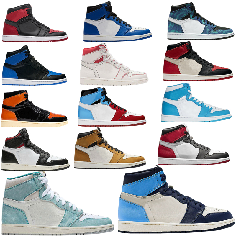 Jumpman High 1 X Men Basketball Shoes Obsidian ASG UNC Crimson Tint Fearless Banned Retroes 1s Chicago Women White Grey Sports Shoes, 26
Jumpman High 1 X Men Basketball Shoes Obsidian ASG UNC Crimson Tint Fearless Banned Retroes 1s Chicago Women White Grey Sports Shoes, 26
