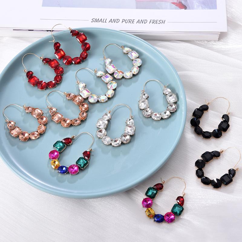 Ztech Shiny Colorful Rhinestone Charms Drop Dangle Earrings for Women Fashion Jewelry Party Statement Earrings Accessories
Ztech Shiny Colorful Rhinestone Charms Drop Dangle Earrings for Women Fashion Jewelry Party Statement Earrings Accessories