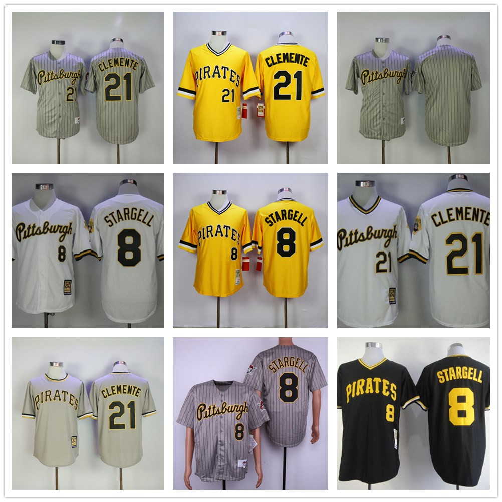 wholesale Men Jersey 8 Willie Stargell 9 Bill Mazeroski #21 Clemente Black Yellow Grey White Baseball Jerseys, Colour 16
wholesale Men Jersey 8 Willie Stargell 9 Bill Mazeroski #21 Clemente Black Yellow Grey White Baseball Jerseys, Colour 16