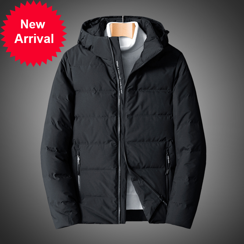 Hot winter cotton Thick 2020 with duck hood down parka thin casual jacket, Black th916
Hot winter cotton Thick 2020 with duck hood down parka thin casual jacket, Black th916