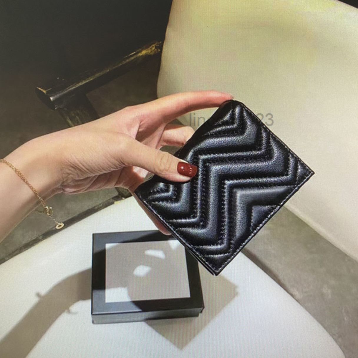 466492 Marmont Wallet Card Case Top Quality Fashion Women Coin Purse Pouch Quilted Leather Mini Short Wallets Main Credit Card Holder Clutch, Red;black
466492 Marmont Wallet Card Case Top Quality Fashion Women Coin Purse Pouch Quilted Leather Mini Short Wallets Main Credit Card Holder Clutch, Red;black