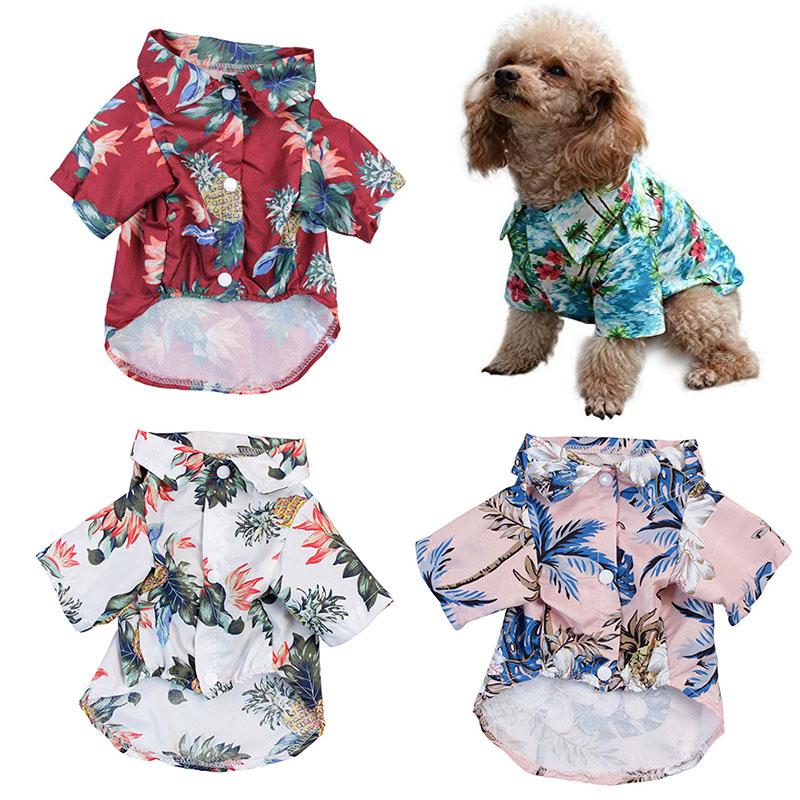 Hawaiian Dog Shirt for Small Medium Dog Summer Beach Clothes Pineapple Floral Short Sleeve Outfit Clothing Cat Shirt
Hawaiian Dog Shirt for Small Medium Dog Summer Beach Clothes Pineapple Floral Short Sleeve Outfit Clothing Cat Shirt
