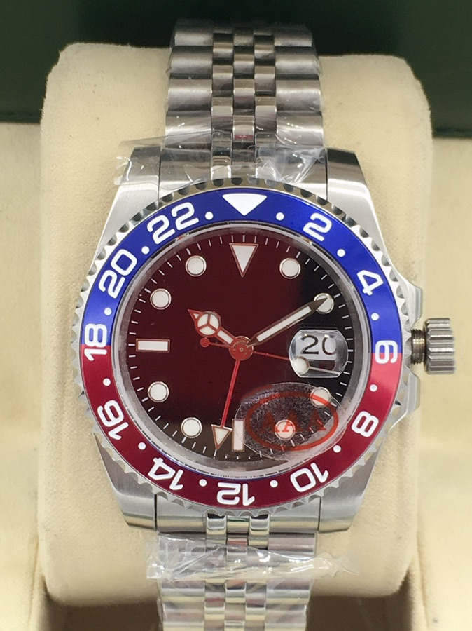 Fashion classic business men's 40mm automatic mechanical watch stainless steel folding buckle classic waterproof men's watch, Camel
Fashion classic business men's 40mm automatic mechanical watch stainless steel folding buckle classic waterproof men's watch, Camel