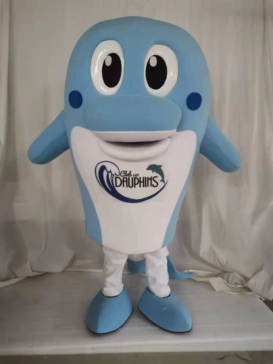high quality Real Pictures dolphin mascot Costume for Party Cartoon Character Mascot Costumes for Sale free shipping support customization, Green
high quality Real Pictures dolphin mascot Costume for Party Cartoon Character Mascot Costumes for Sale free shipping support customization, Green